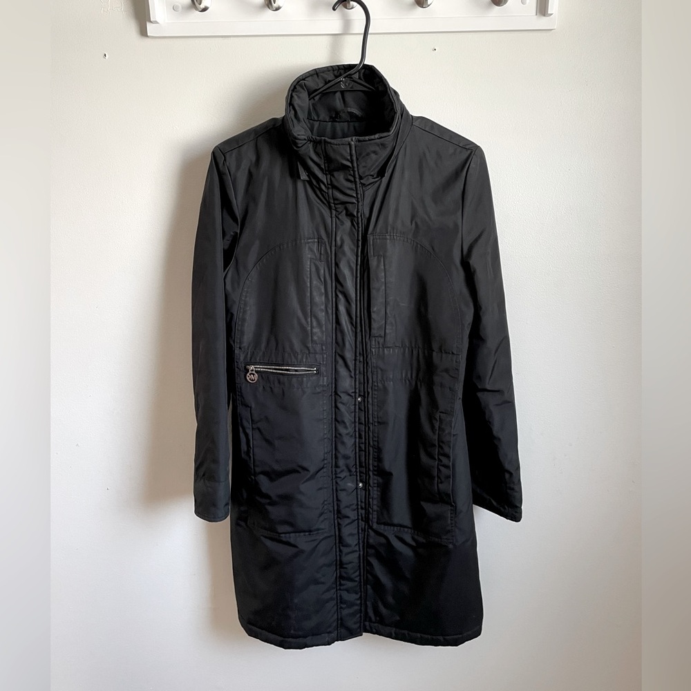Black Michael Kors Coat Sz S